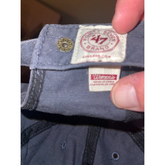 Forty Seven 47' Women's Blue Embroidered Adjustable Baseball Outdoor Cap Hat - Picture 4 of 4